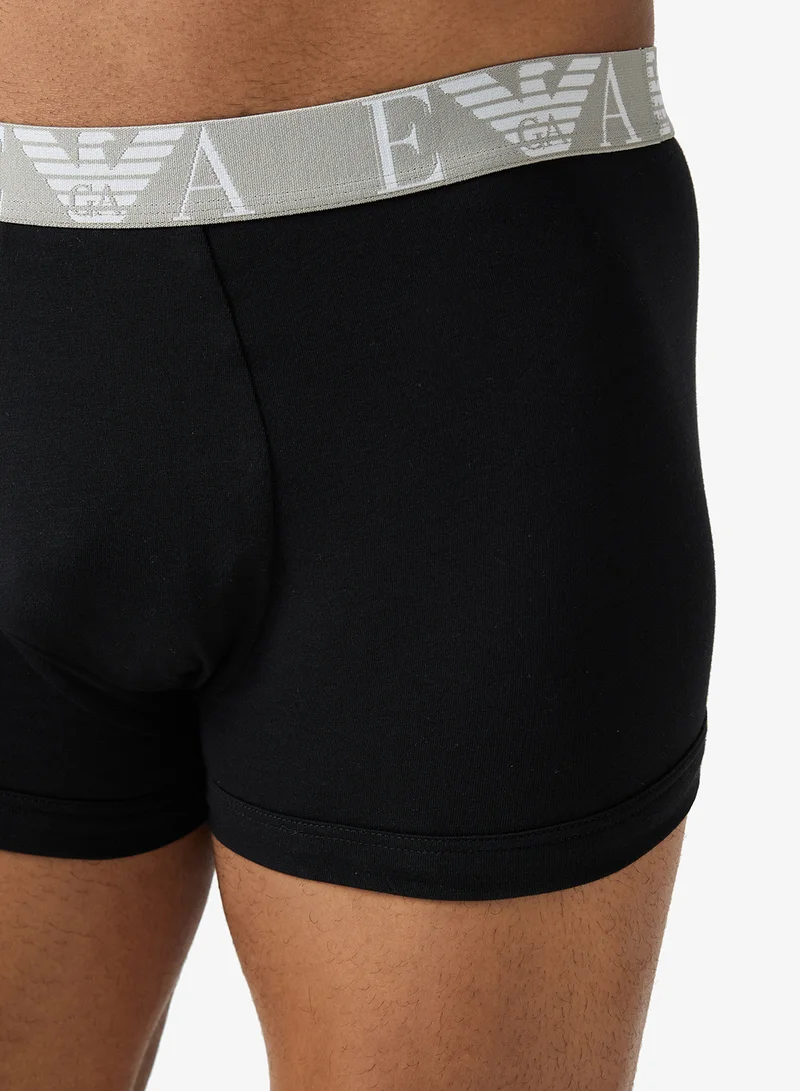 EMPORIO ARMANI  3 Pack Of Logo Boxers for Men | Best Price UAE